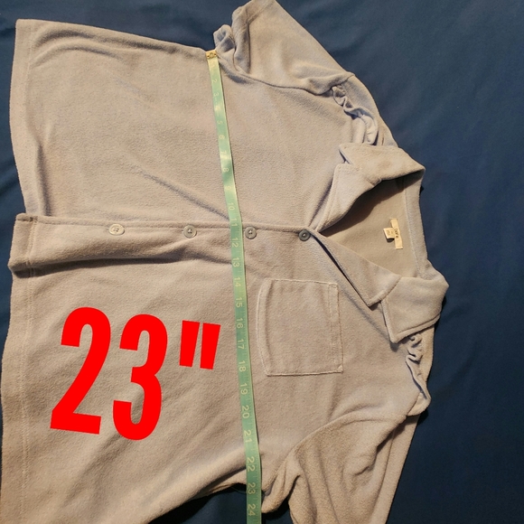 BAR III Soft Terry Cloth Camp Shirt - Picture 3 of 9